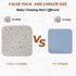 Poyday 25Pack 11.8x11.8In Paper Towels Washable Roll: Cotton Cloth Paper Towels Absorbent Soft Flannel Paperless Towels