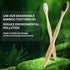 Bamboo Toothbrushes (10 Pack), BPA Free Soft Bristles, Natural Wood Bulk, Reusable Travel Toothbrushes