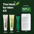 Herb For Men Mustache & Beard Dye, PPD & Ammonia Free, Vegan Natural Ingredients (Dark Brown, 1 pack)