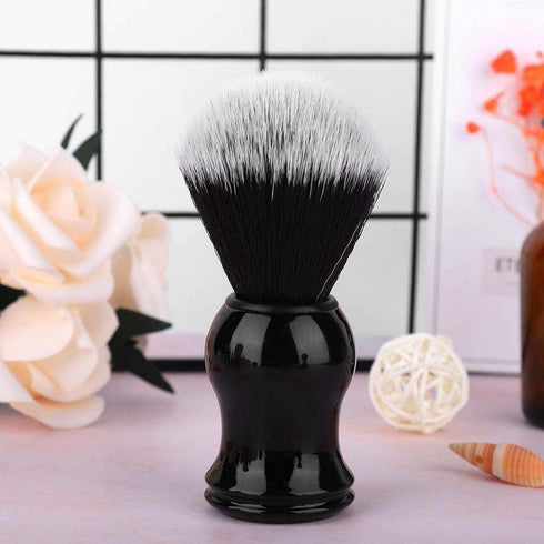 Shaving Brush, Barber Cleaning Hairbrush Neck Duster Brush with Wood Handle for Professional Salon and Home - 3 Types(#2)