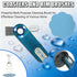 TOAINRSI Set Bottle Cleaning Brush - Long Handle Bottle Cleaner, for Long Narrow Neck Bottles, Water Bottles, Baby