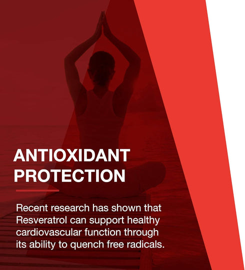 Protocol Resveratrol 200 mg - Natural Trans-Resveratrol with Japanese Knotweed & Red Wine Extract - Vegan & Non-GMO -