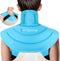 Comfytemp Ice Pack for Neck and Shoulders Pain Relief with Straps, Reusable Gel Wrap for Physical Therapy