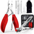 Toenail Clippers for Seniors, Thick Ingrown Toenails Set for Men Women, Heavy Duty Pedicure Tools
