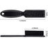 Patelai 2 Pcs Black Barber Blade Cleaning Brush for Clipper Cleaning, Nail Cleaner Styling Brush for Trimmer Manicure