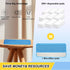 18 inch Reusable Mop Pads, Microfiber Spray Mop Replacement Heads for Wet/Dry Mops, Compatible with Bona Floor Care