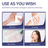 Face Clean Towels, 100 Count Ultra Thick Disposable Facial Wash Cloth for Sensitive Skin, Lint-free Tissue