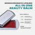 Lipsleek Lip Balm, Monochromatic Cream Blush 2-in-1 Face Makeup, Hydrating & Vegan Glow for Cheeks