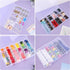Nail Organizer Storage Box, 36 Grids Rhinestone Container, Clear Acrylic Press Fake Nail Tip Craft Art Accessories