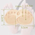 Metatarsal Pads Invisible Socks, Soft Foot Pads for Women and Men, Reusable Ball of Foot Cushions for Runners