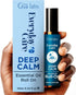 Gya Labs Deep Calm Essential Oil Roll On 0.34 Fl Oz - Relaxing Aromatherapy Blend with Lavender, Chamomile Oil