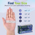 SWIFTLITE Disposable Nitrile Gloves, Food Safe, Latex-Free Powder-Free, Kitchen Rubber Gloves for Cooking and Cleaning