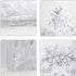 SUNGULF 100pcs Snowflake Organza Pouch Bag - Drawstring Strong Christmas Gift Candy Jewelry Party Wedding Favor Bags
