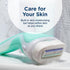 Schick Intuition Razors for Women with Sensitive Skin, 1 Razor & 2 Intuition Razor Blades Refill with Organic Aloe