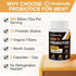 Probiotics for Men, 500 Billion CFUs & 12 Strains with Turmeric, Cranberry, Goji for Digestive, Immune & Bloating