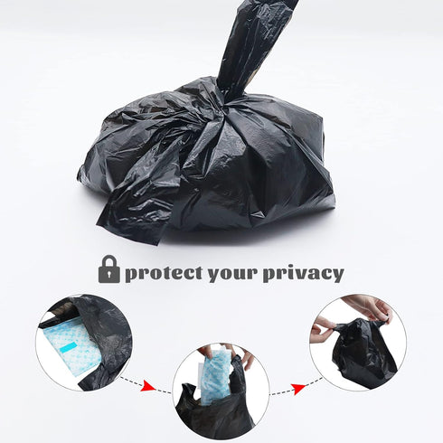 Sanitary Napkin Bags, 400 PCS Personal Disposal Bags for Women’s Feminine Products