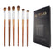 BUTIYO 6 Pcs Eye Makeup Brushes Set, Nature Horse Hair Concealers, Eye Shadows, Blush Blending Makeup Brushes (FB-006)