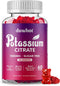 Potassium Citrate 1000mg Gummies - Potassium Supplement for Adults, Support Leg Cramps & Muscle Health, 60 Chewables