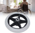 6 Inch Aramox Solid Wheel Replacement for Rollator Walker Wheelchair Medical Mobility Equipment with PU Material