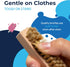 Miss Mouths Messy Eater Laundry Brush Gentle Fabric Scrub Brush for Spot Cleaning, Pre-Treating Stains & Delicates
