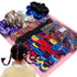 YANRONG Ponytail Holders and Scrunchies Mix for Girls and Women, Traceless Elastic Ropes, Rubber Bands (2155PCS)