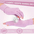 3 Pairs Compression Craft Arthritis Gloves, Fingerless Pressure Relief for Quilting, Sewing, and Household Duties