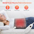Comfier Heating Pad for Back, Heat Pad with 6 Heat Settings & Auto Shut Off, Heated Wrap with Strap for Mom or Dad