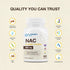 Puregen Labs N-Acetyl-L-Cysteine (NAC) 600mg, Immune and Respiratory Support, Antioxidant, 120 Veggie Capsules
