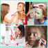 NICEMOVIC Kids Makeup for Girls, 20PCS Princess Makeup Brushes Set Foundation Eyebrow Eyeliner Blush Cosmetic Concealer Brushes Women Teen Girl Stuff Christmas Gift Ideas Kids Cute Make Up Tool Set