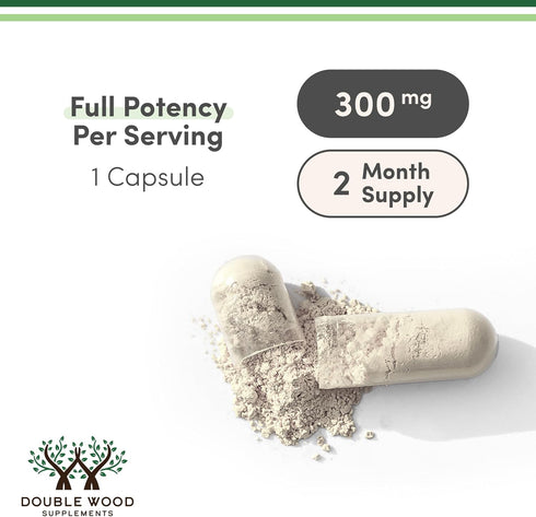 CDP Choline (Citicoline) Supplement, Pharmaceutical Grade, 60 Capsules, 300mg