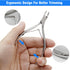 Professional Stainless Steel Cuticle Trimmer Nippers - Cuticle Cutter Remover for Pedicure & Manicure Tools