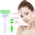 Ice Roller, Face Roller 2 PCS, Massage Tools with Mini Roller for Eye, Face and Body, Green