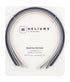 Heliums Thin Headbands - 8mm Stylish Hairbands for Women and Girls, 4 Count, Blends with Hair Color (Dark Grey, Light
