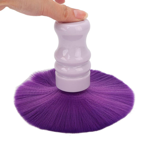 Neck Duster, Soft Nylon Brush Dust Cleaning Tool for Barber Salon