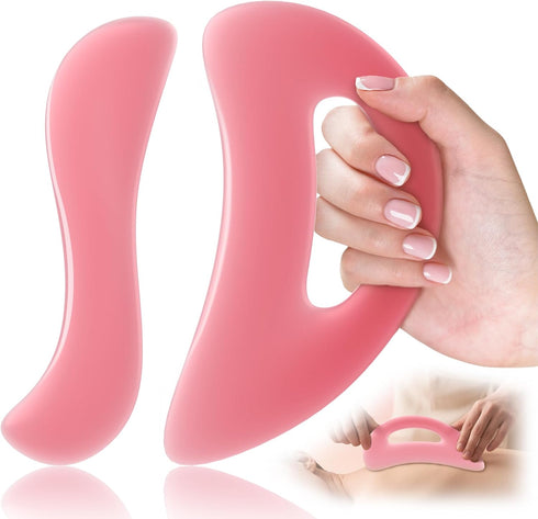 tophld 2PCS Muscle Scraper Tools, guasha Tool for Body, Scraping Tool Physical Therapy, myofascial Release Tool