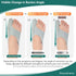 ZenovaCare+ 1 Bunion Corrector Sleeve for Men/Women, Pair Day & Night Toe Alignment,Orthopedic Post-Workout Recovery