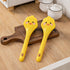 2 PCS Yellow Duck + Yellow Chicken Dish Brush Handle, Built-in Scraper for Pans, Pots, Kitchen Cleaning