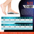 PCSsole Plantar Fasciitis Insoles for Men Women, Heavy Duty High Arch Support Inserts for Flat Feet Pain Relief
