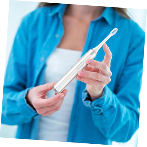 Travel-Friendly Electric Toothbrush with Soft Bristles