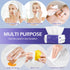 100 Count Disposable Face Towel, Soft Cotton Dry Wipes for Washing, Cleansing, and Makeup Removal