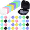32 PCS Orthodontic Dental Retainer Case with Vent Holes for Mouth Guards, Night Guards, and Dentures, Easy to Clean