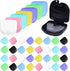32 PCS Orthodontic Dental Retainer Case with Vent Holes for Mouth Guards, Night Guards, and Dentures, Easy to Clean