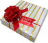 Red Decorative Gift Pull Bows, 5" Wide, Set of 10 for 4th of July, Birthday, Christmas