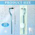 10 Pcs Dental Tools Gum Stimulator Rubber Tip Plaque Remover for Cleaning Teeth Tartar