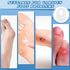 WILLBOND 30 Pcs Callus Pads, Soft Felt Oval Shape Corn Pads for Foot Pain Relief, Adhesive for Men and Women