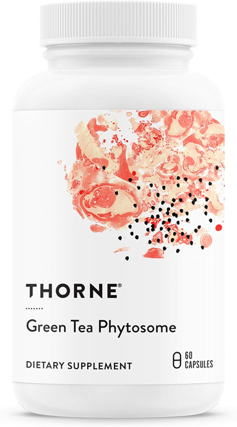 THORNE Green Tea Phytosome - Antioxidant and Liver Protective Benefits of Green Tea Without Caffeine - 60 Capsules