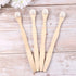 Small Toothbrush Dental 4pcs Bamboo Brush, Deep Cleaning Tool for Adults