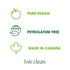 Live Clean Shampoo, Moisturizing Coconut Milk, 12 Oz