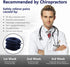 S Cervical Neck Traction Device for Instant Neck Pain Relief, Inflatable & Adjustable Neck Support Brace, Blue