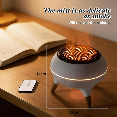Pmxoaink 260ml 7-Colour Essential Oil Diffuser with Remote Control, LED Lights, Timer & Mist Humidifier for Home